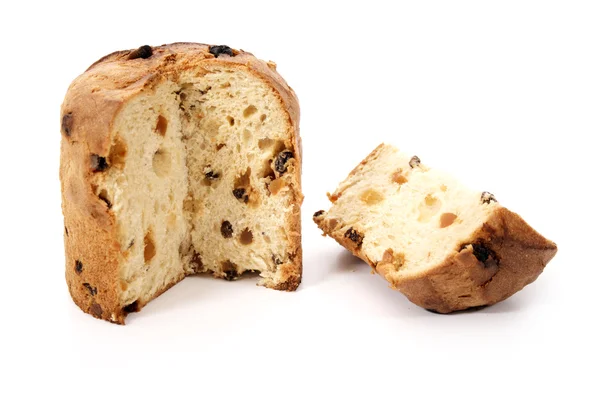 Noel yemeği - panettone — Stok fotoğraf