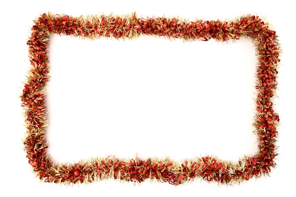 Xmas ornament frame — Stock Photo, Image