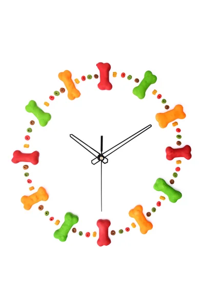 Tic tac orologio cane — Foto Stock