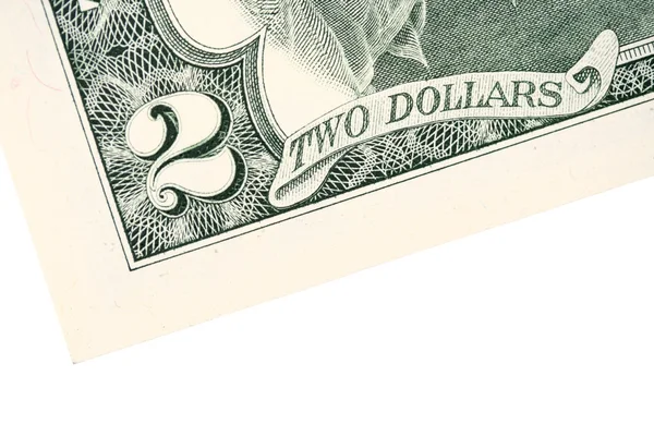 Två dollar bill — Stockfoto