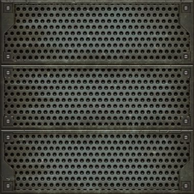 Metal kapak (kesintisiz doku)