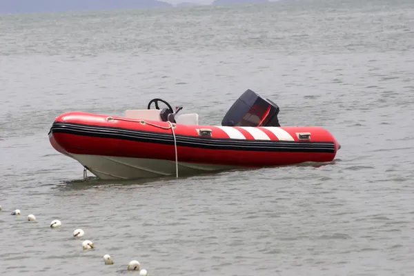 Inflatable boat — Stock Photo, Image