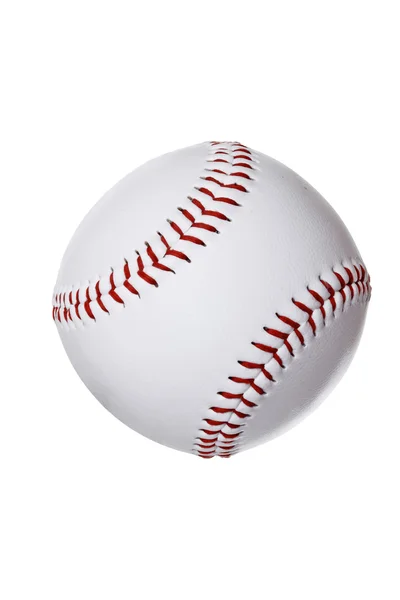 Baseball na białym tle — Zdjęcie stockowe