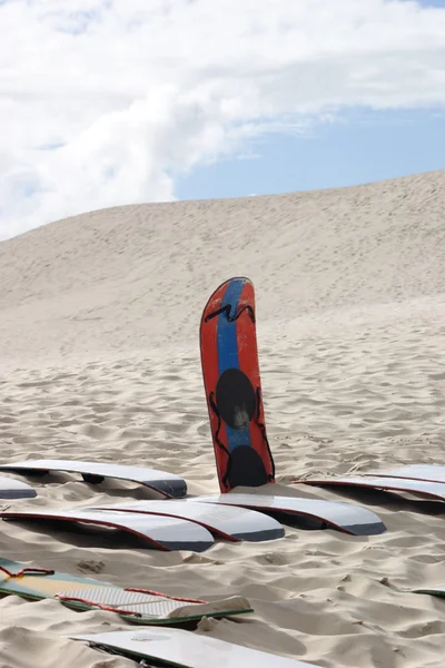 Sandboards e dune — Foto Stock