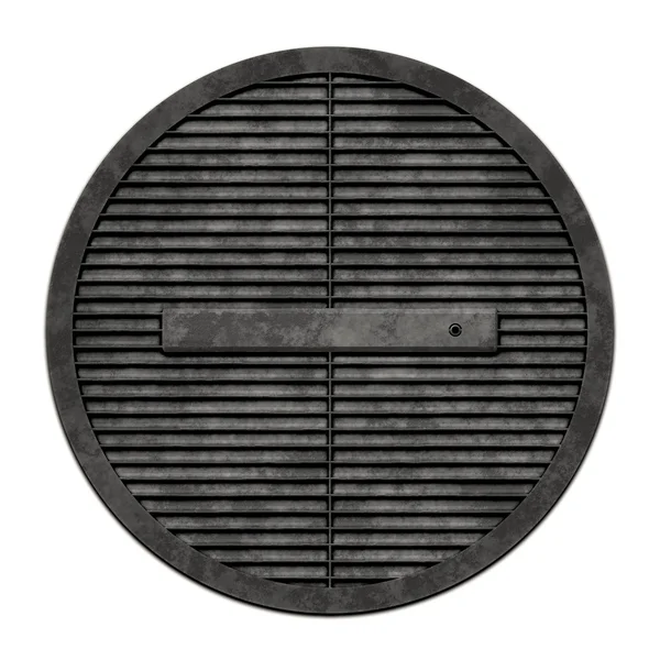 Sewer metal cover — Stock Photo, Image