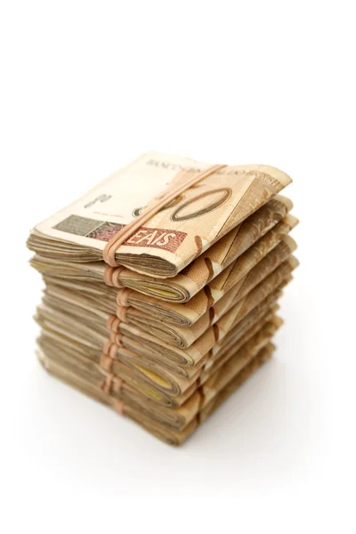 Fifty reais - Brazilian money — Stock Photo, Image