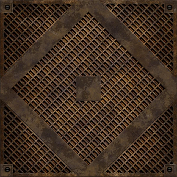 Manhole cover (Seamless texture) — Stock Photo, Image