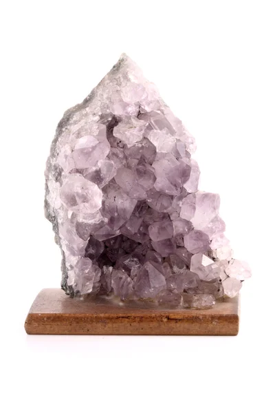 Amethyst-Scheibe — Stockfoto