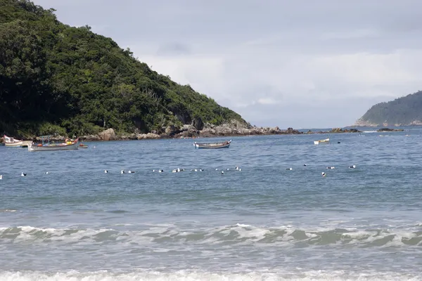 Cena de praia — Fotografia de Stock