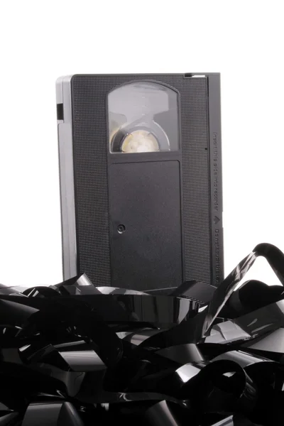 Nefunkční video pásku — Stock fotografie
