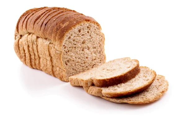 Brood volledige gesneden — Stockfoto