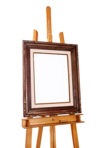 Frame on easel — Stock Photo, Image