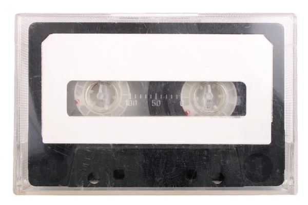 Audio cassette and case — Stock Photo, Image
