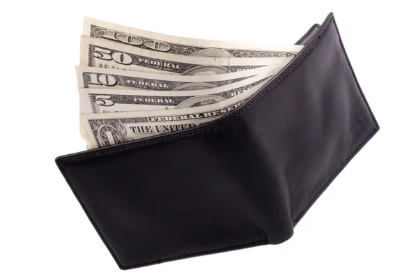 Dollars in a wallet — Stock Photo, Image