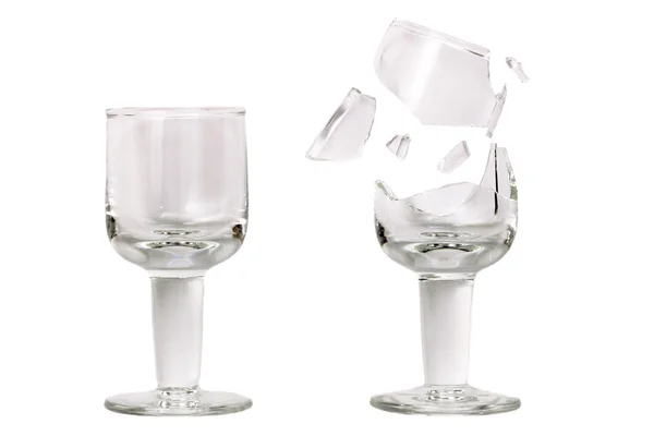 壊れやすいカップ ガラス — ストック写真