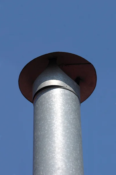 铝排气烟囱 — 图库照片