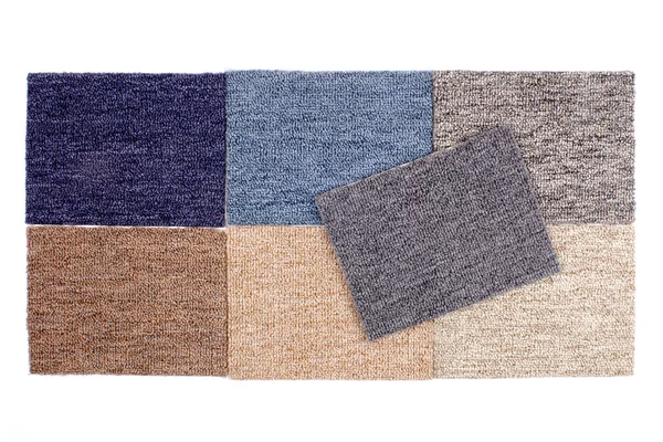 Carpet rectangle samples — Stock Photo, Image