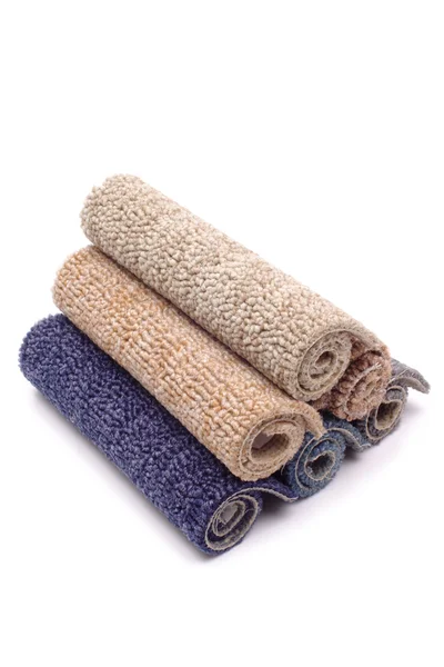 Carpet rolls colorful — Stock Photo, Image