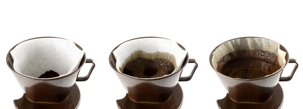 Fases de café — Fotografia de Stock