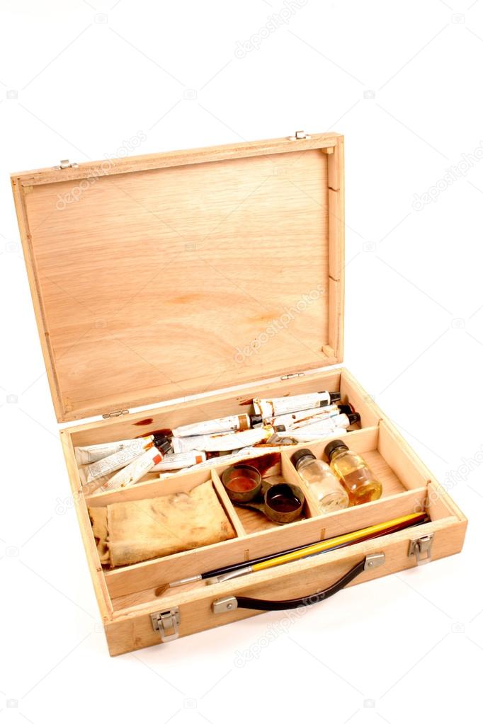 Artist tool box Stock Photo by ©lucato 22735393
