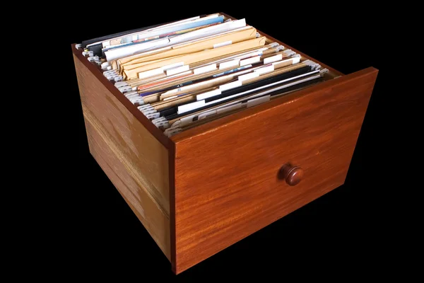 Documents drawer — Stock Photo, Image