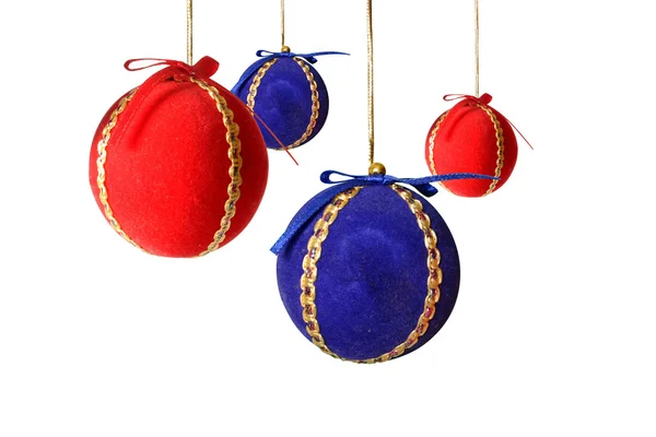 Bolas de Natal decoração — Fotografia de Stock