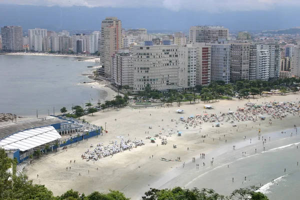 Santos en sao vicente - sao paulo - Brazilië — Stockfoto