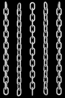 Gümüş Zincir 45 derece (3d adımlar)