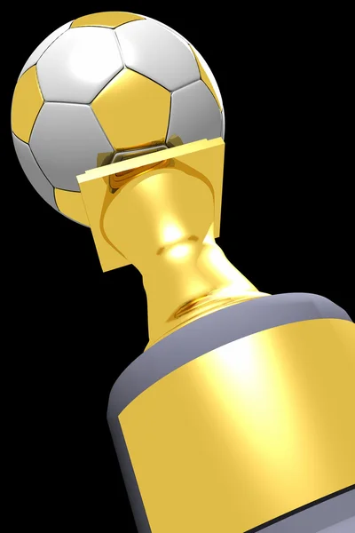 Troféu vencedor (3D ) — Fotografia de Stock