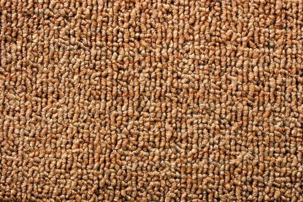 Hnědý koberec textura — Stock fotografie