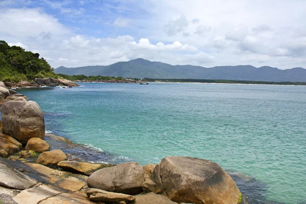 Vista da praia de Florianópolis — Fotografia de Stock