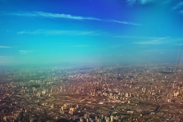 Vista aérea de Sao Paulo - Brasil — Foto de Stock