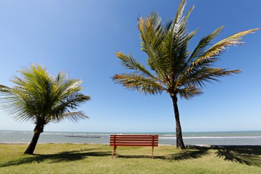 Arraial d'Ajuda Eco Resort in Bahia - Horizon over the water clipart