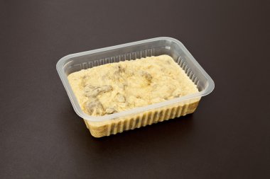 açılan sığır straganof paketi