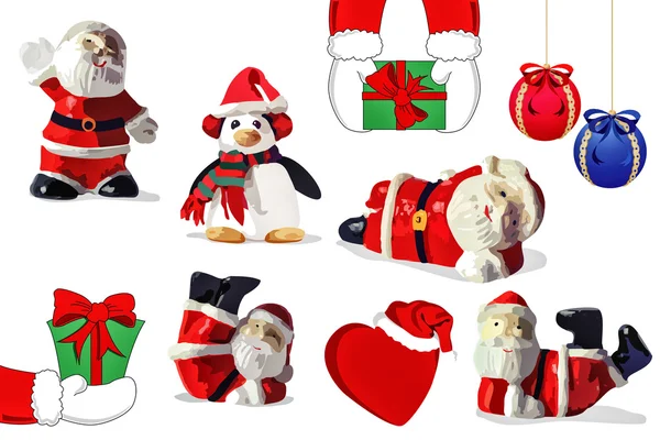 Christmas-illustraties — Stockfoto