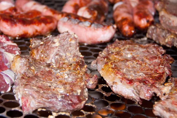 Dettaglio barbecue — Foto Stock