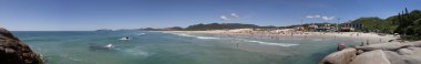 Joaquina beach panoramik görünüm