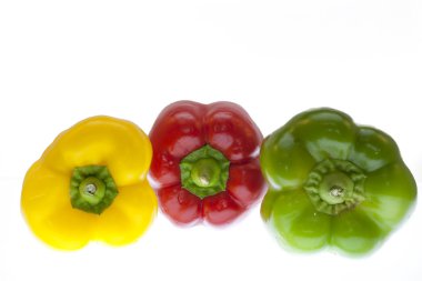 Sarı, kırmızı ve yeşil