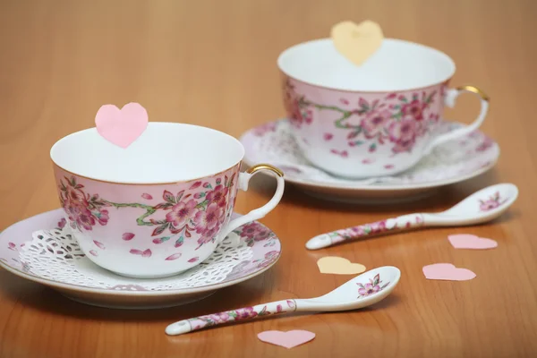 Valentine tea — Stock Photo, Image