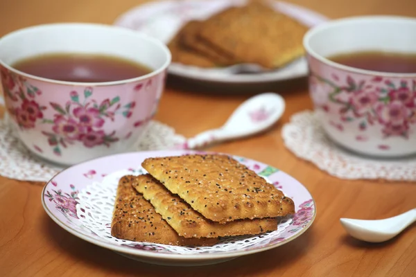 Tè in casa — Foto Stock