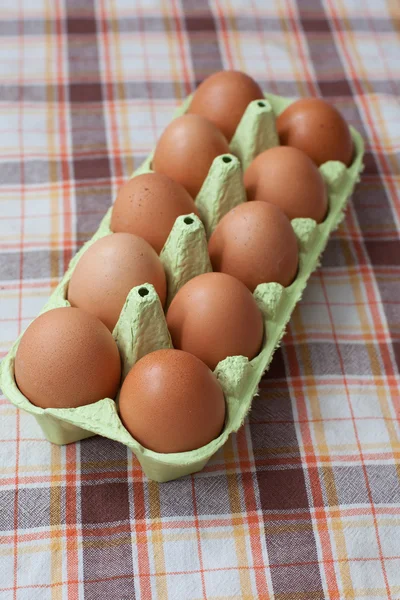 Brownn ägg — Stockfoto