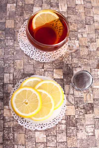 Thé au citron — Photo