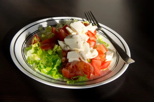 Closeup of a vegetable salad — Stock Photo, Image