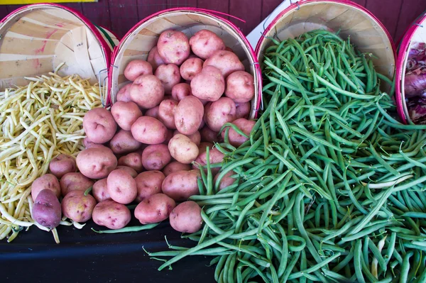 Zelenina na Farmářský trh — Stock fotografie