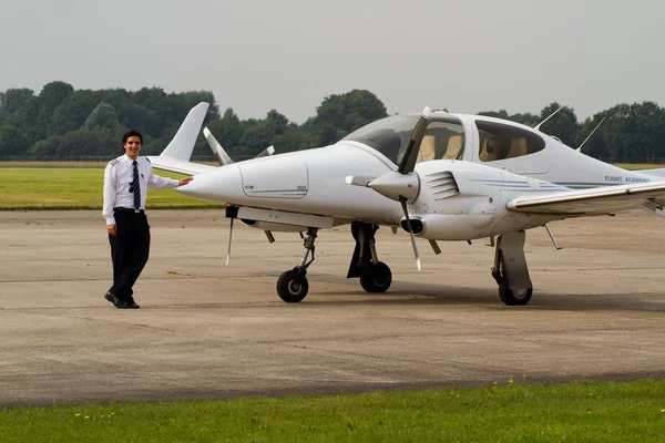 Młody student pilot Obrazy Stockowe bez tantiem