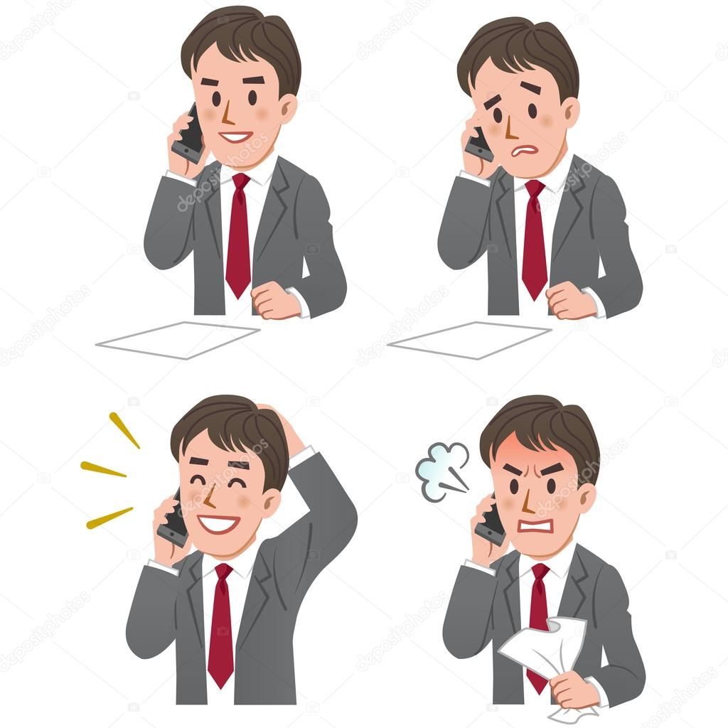 photo Celular Dos Personas Hablando Por Telefono Animado hablando por celular vectores graficos imagenes vectoriales depositphotos