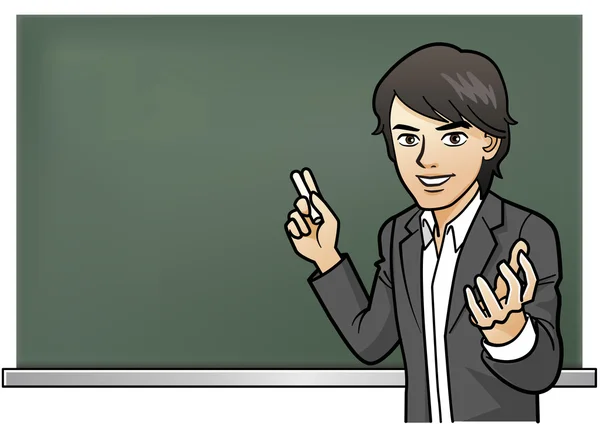 Tutkulu Cramschool öğretmenin ders