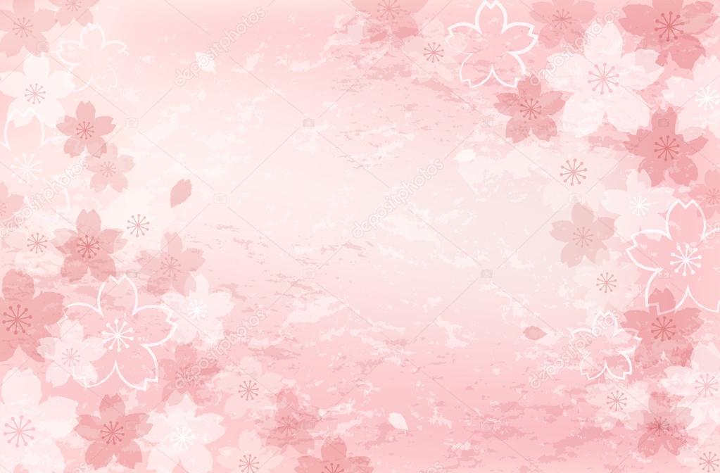 Shabby chic Cherry blossom background