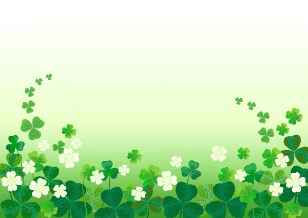 St.Patrick de dag achtergrond — Stockvector