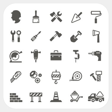 İnşaat Icons set